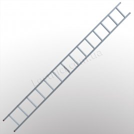 Лестница ПРАКТИКА приставная 1 × 14 (алюминиевая)