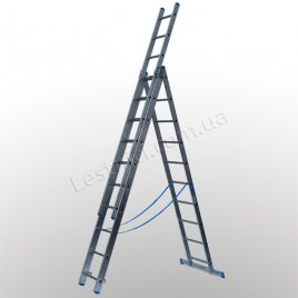 Лестница TUBESCA StarLine S+ трехсекционная раскладная 3 × 10 (алюминиевая, универсальная)
